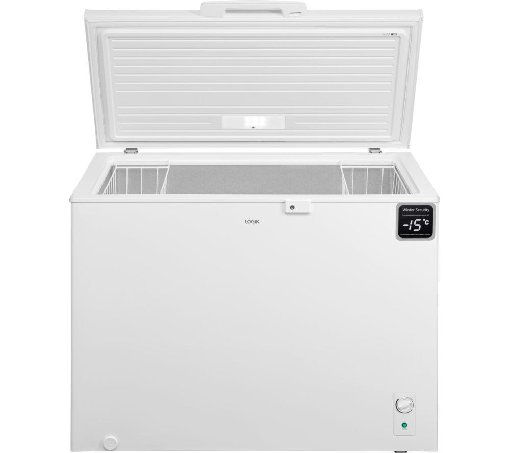 Buy LOGIK L293CFW25 Chest Freezer - White | Currys