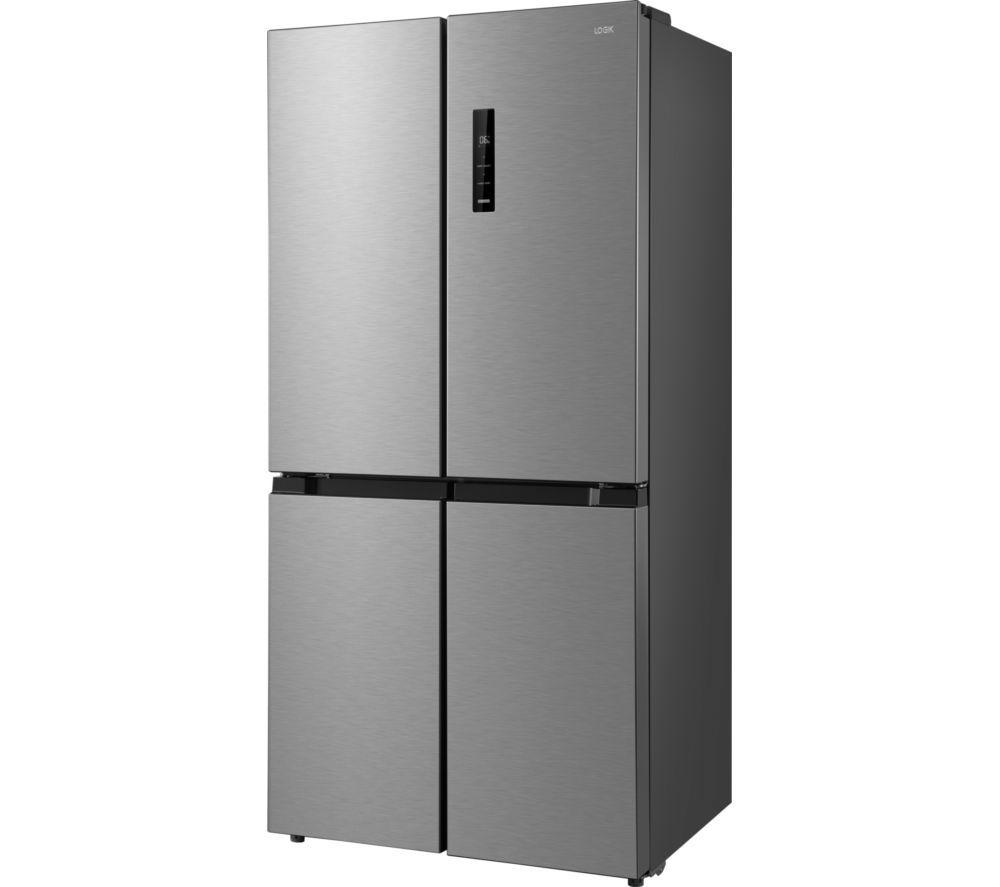 LOGIK L4D83X25 Fridge Freezer - Inox image number 2 of 6