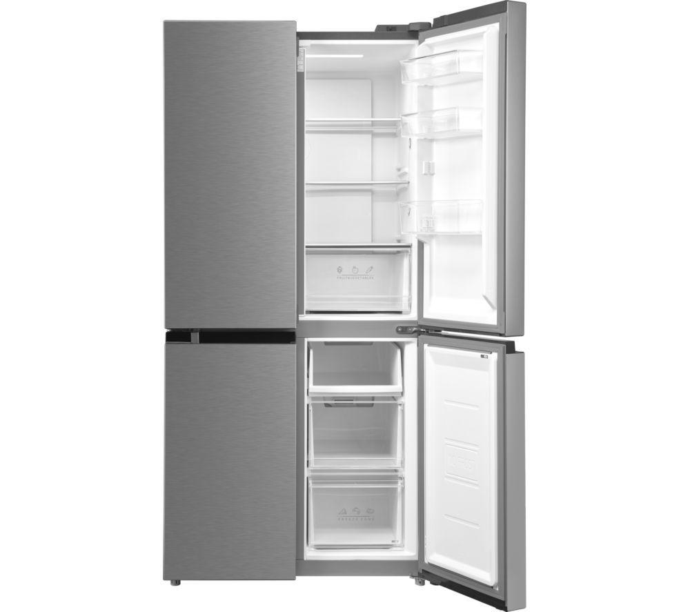 LOGIK L4D83X25 Fridge Freezer - Inox image number 3 of 6