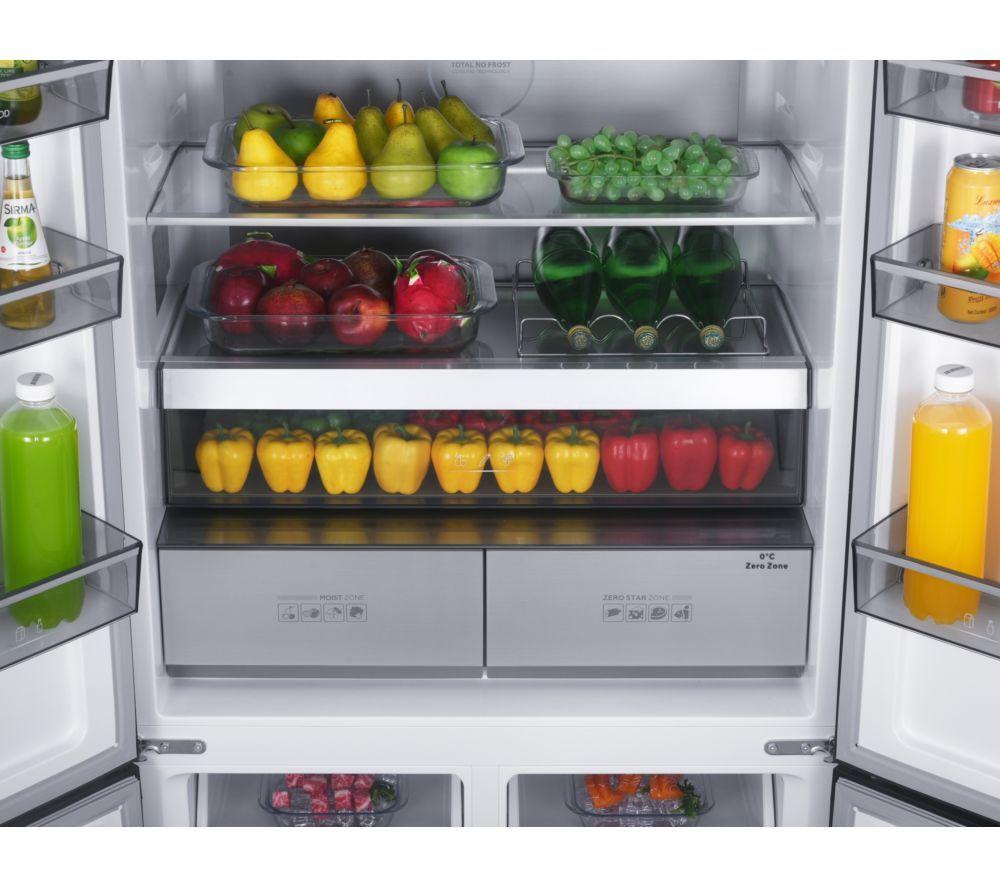 KENWOOD K4D90TD25 Fridge Freezer - Dark Inox image number 3 of 12