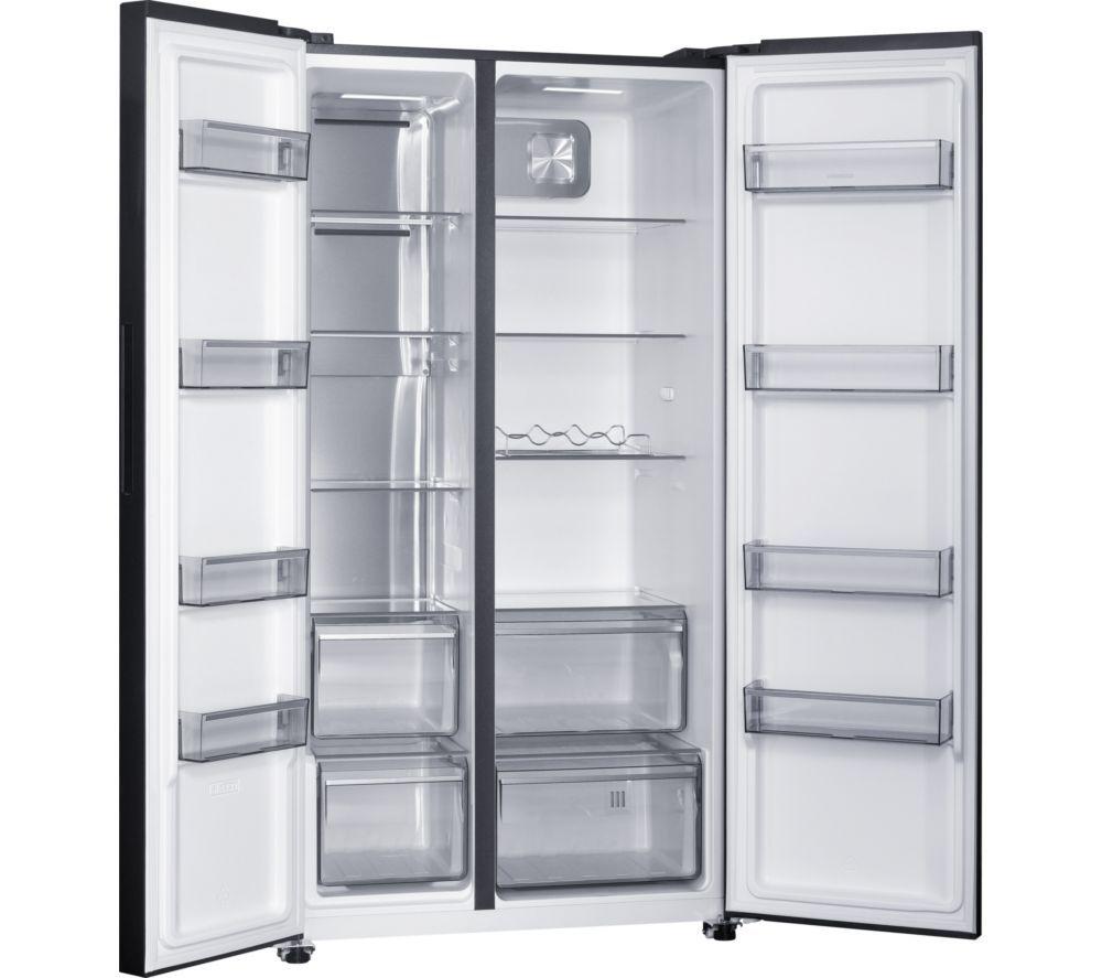 KENWOOD KSBSBD25 American-Style Fridge Freezer - Black image number 3 of 8