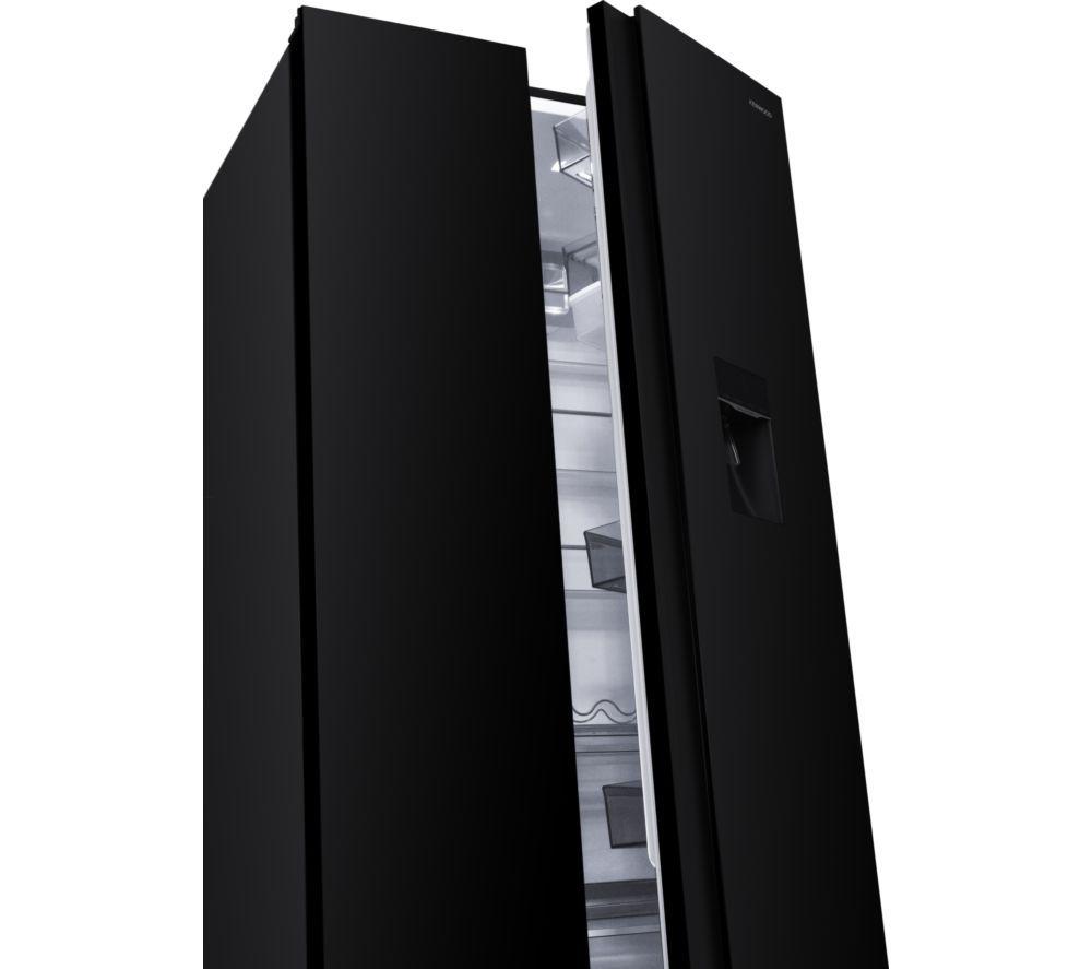 KENWOOD KSBSDBD25 American-Style Fridge Freezer - Black image number 3 of 10