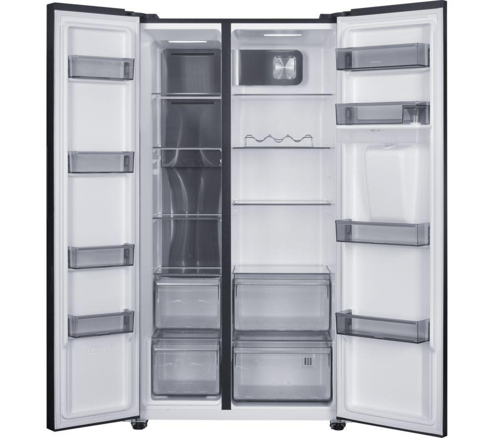 KENWOOD KSBSDBD25 American-Style Fridge Freezer - Black image number 4 of 10
