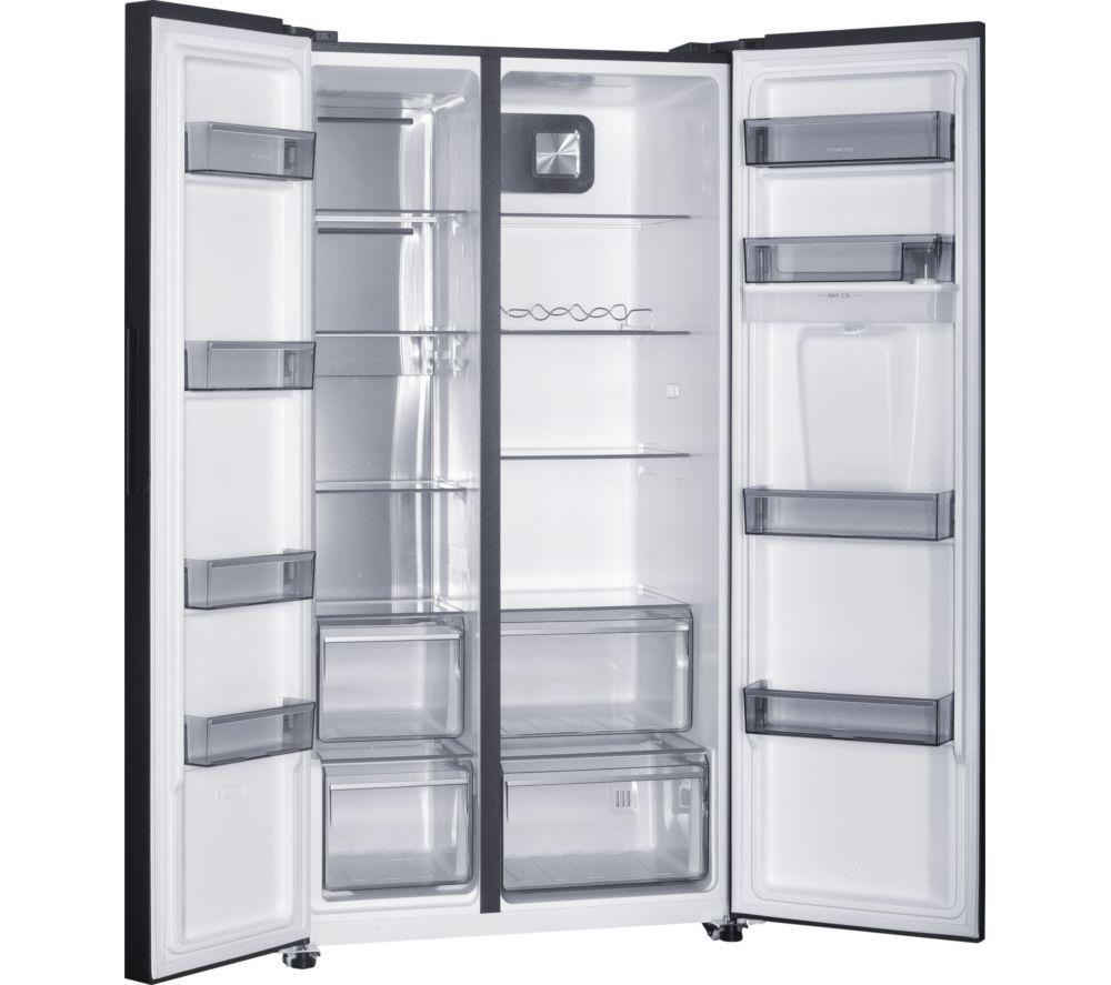 KENWOOD KSBSDBD25 American-Style Fridge Freezer - Black image number 5 of 10