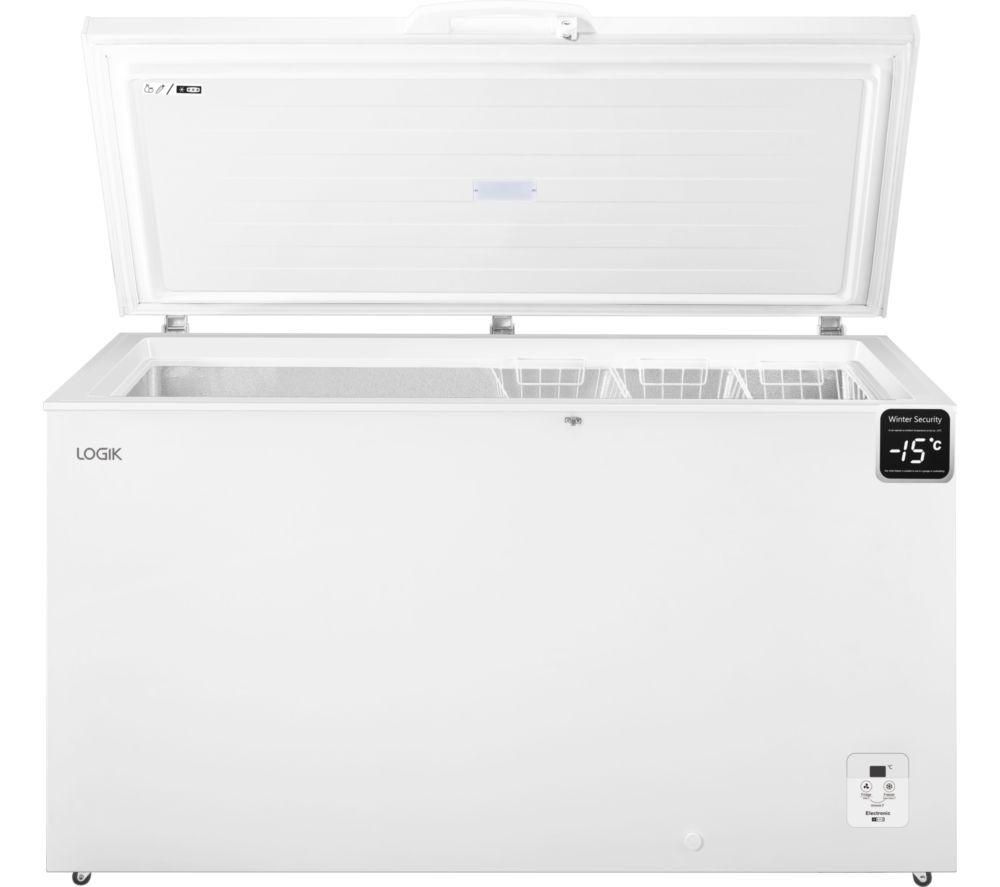 LOGIK L420CFW25 Chest Freezer - White image number 2 of 4