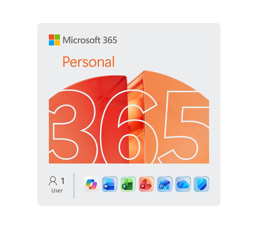 MICROSOFT 365 Personal - 12 months (automatic renewal) for 1 user