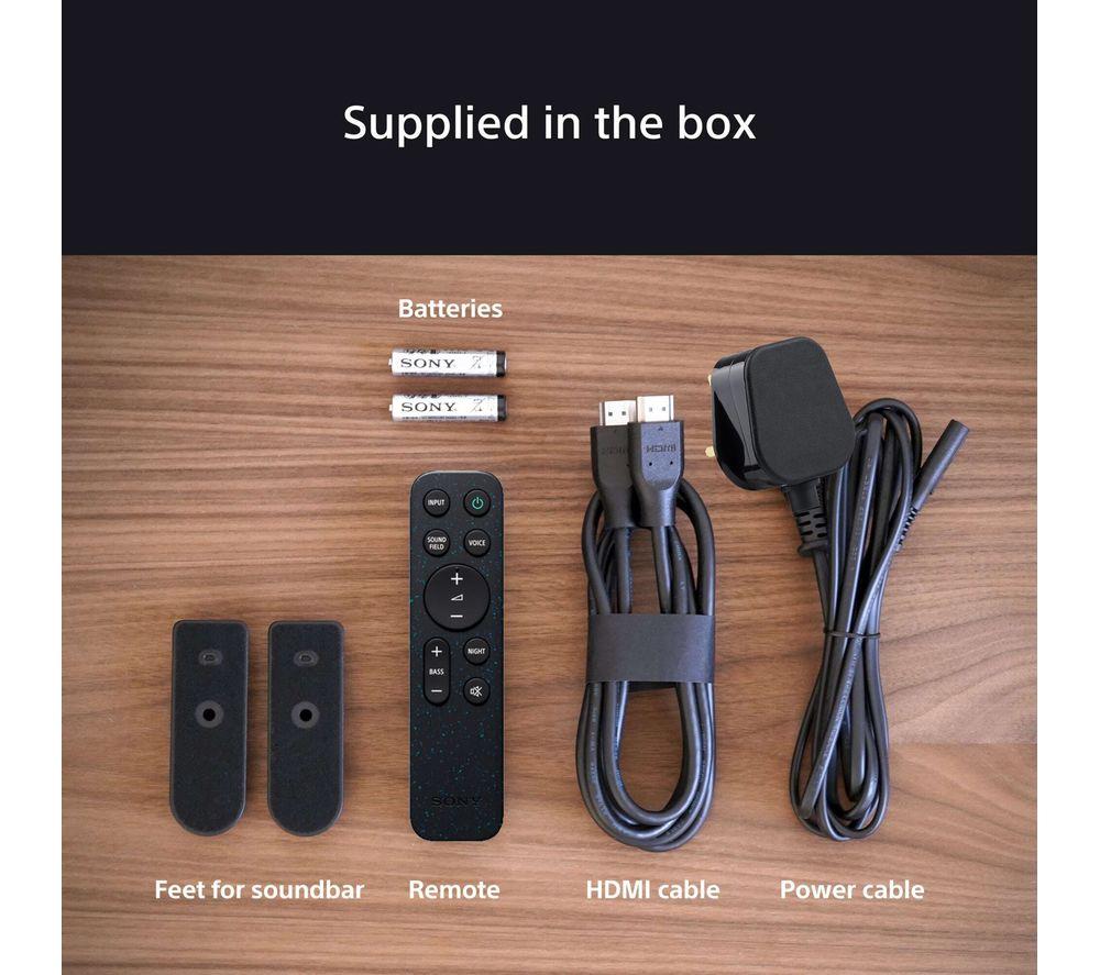 SONY BRAVIA Theatre Bar 60 3.1.2 Wireless Sound Bar with Dolby Atmos & DTS Virtual:X image number 12 of 15
