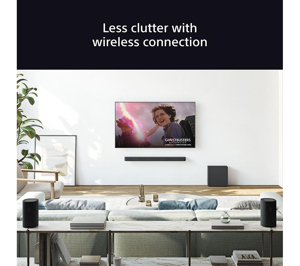 SONY BRAVIA Theatre Rear 8 SARS8 Wireless Speakers - Black image number 8 of 9