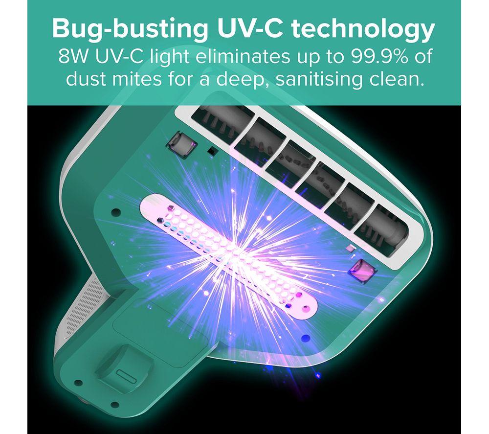SPRING & SPRUCE Mattress Maid Handheld Vacuum Cleaner - White image number 3 of 12