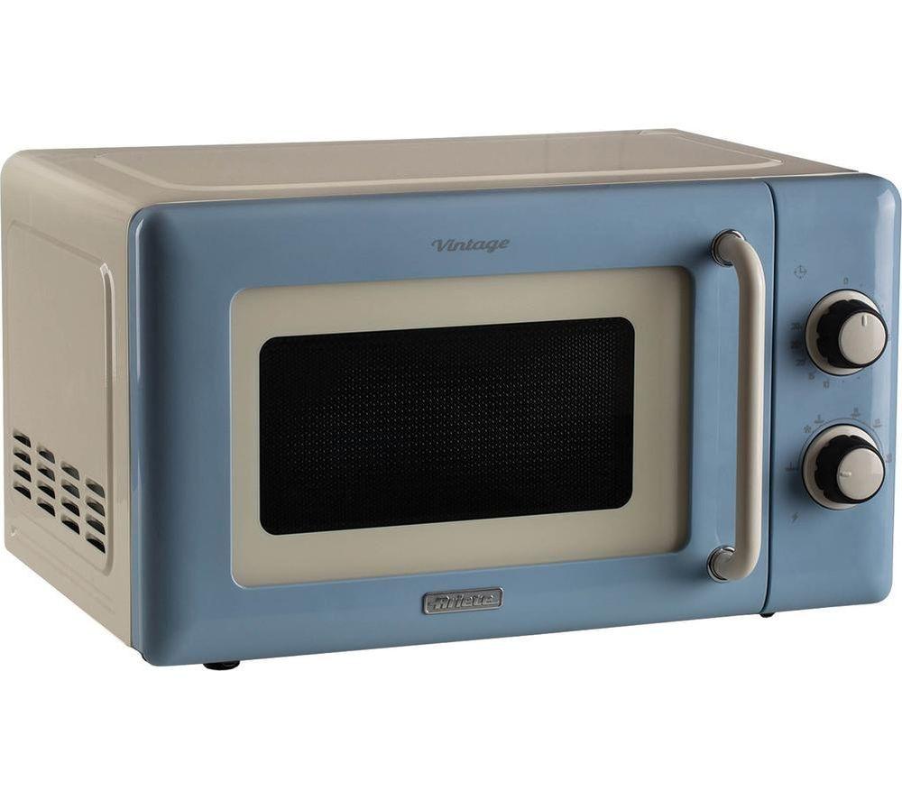 ARIETE Vintage 3960 Solo Microwave - Blue image number 3 of 4