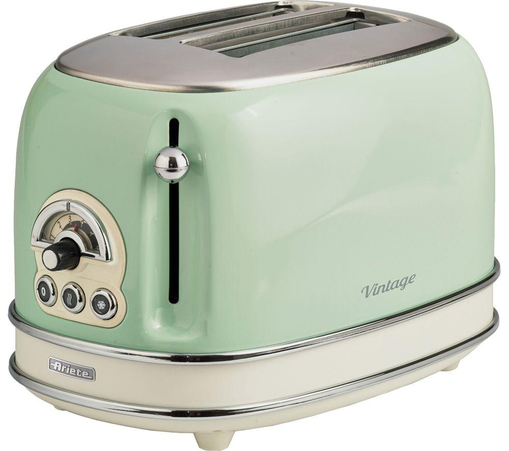 ARIETE Vintage ARPK59 Microwave, Jug Kettle & 2-Slice Toaster Bundle - Green image number 3 of 4