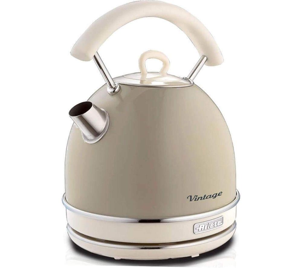 ARIETE Vintage ARPK64 Microwave, Traditional Kettle & 2-Slice Toaster Bundle - Cream image number 5 of 7