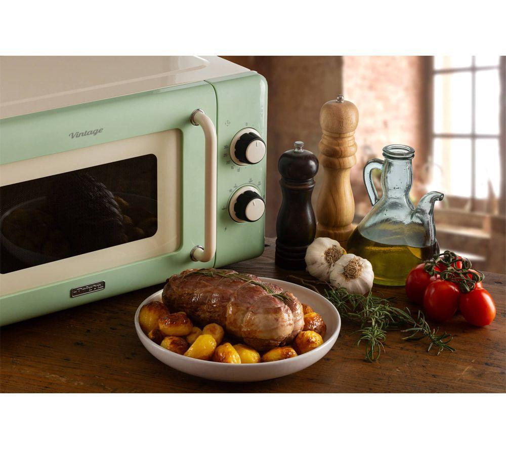 ARIETE Vintage ARPK64 Microwave, Traditional Kettle & 2-Slice Toaster Bundle - Green image number 6 of 7