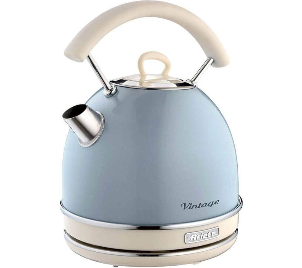 ARIETE Vintage ARPK66 Microwave, Traditional Kettle & 2-Slice Toaster Bundle - Blue image number 5 of 7