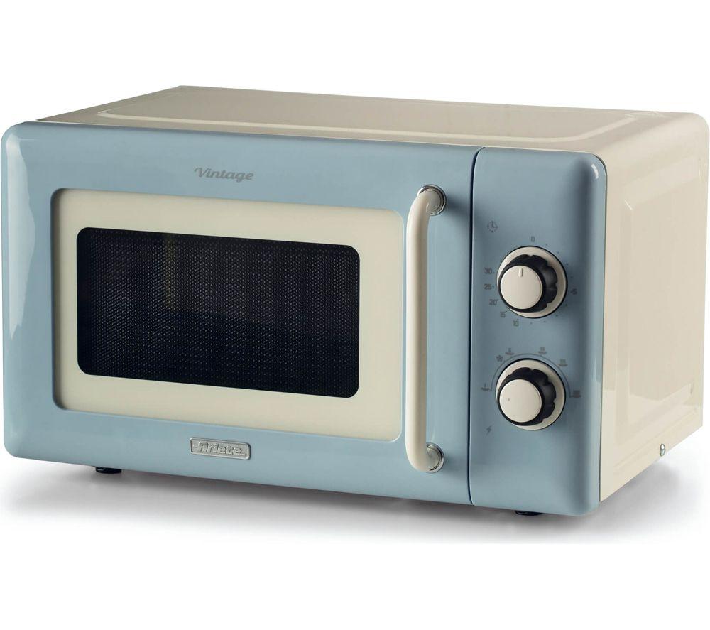ARIETE Vintage ARPK66 Microwave, Traditional Kettle & 2-Slice Toaster Bundle - Blue image number 7 of 7
