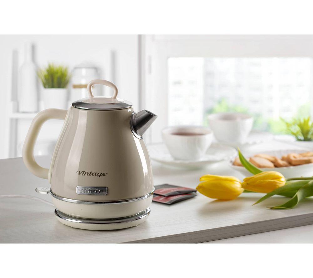 ARIETE Vintage ARPK70 2-Slice Toaster & Kettle Bundle - Cream image number 5 of 5