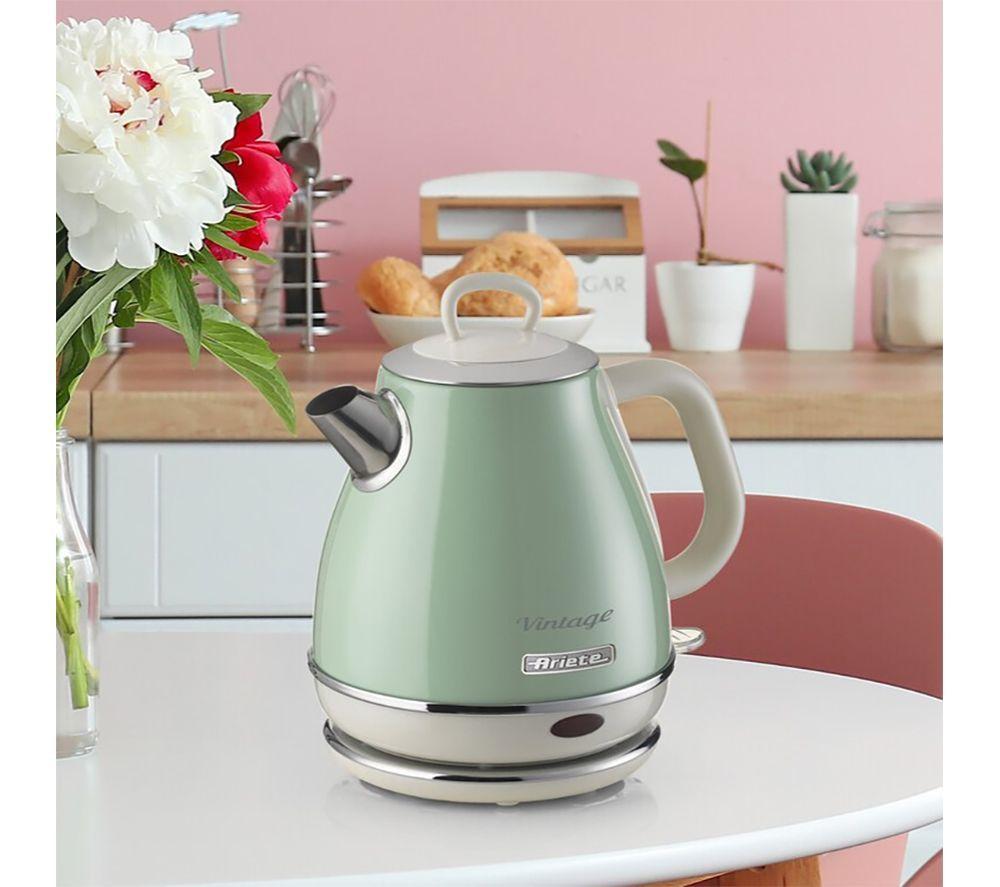 ARIETE Vintage ARPK71 2-Slice Toaster & Kettle Bundle - Green image number 3 of 5