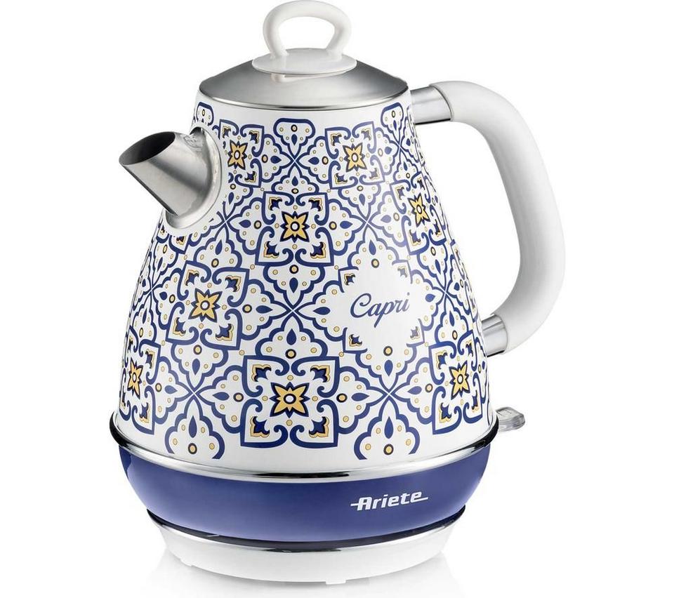 ARIETE Capri 2869/0C Jug Kettle - Blue & White