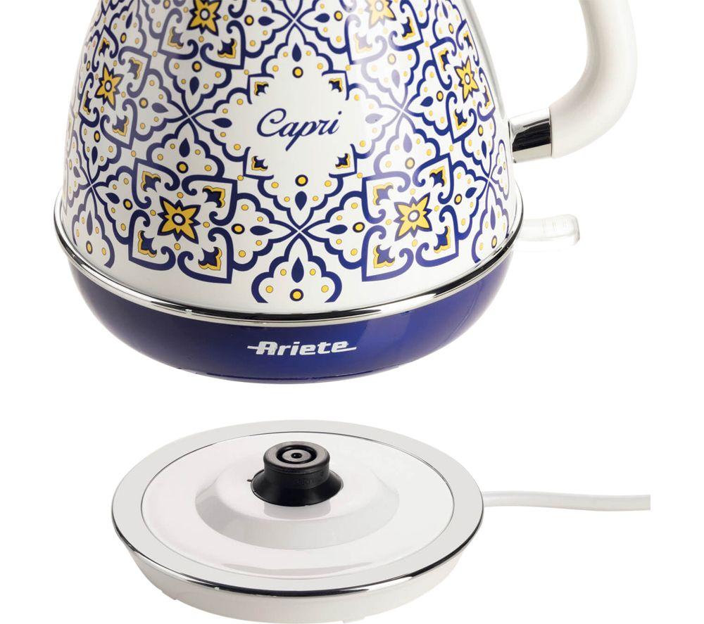 ARIETE Capri 2869/0C Jug Kettle - Blue & White image number 5 of 6