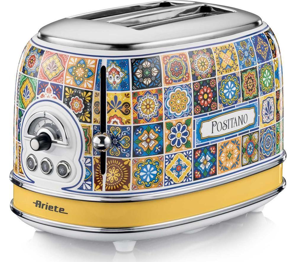 Ariete Positano 2 Slice Toaster - 00C01551PAR0 - 815W - 6 Browning Levels - Metal Housing - Image 7