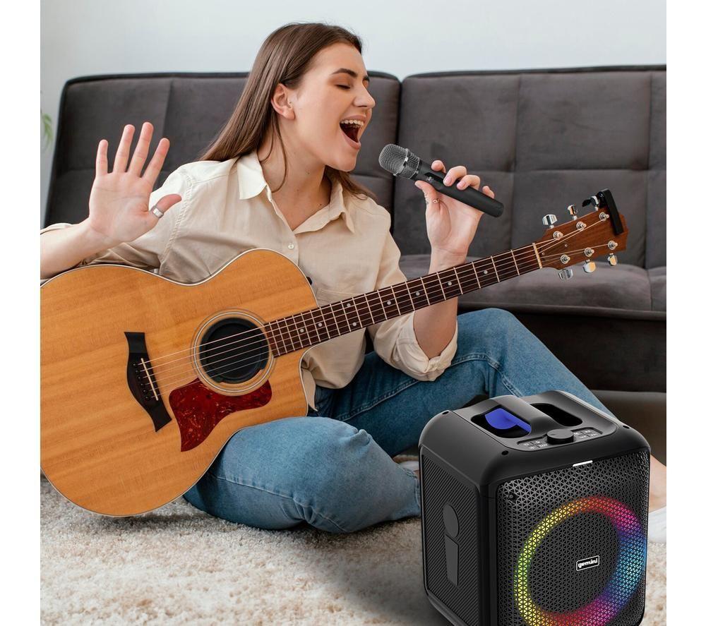 GEMINI GGO-650L Boombox Bluetooth Speaker - Black image number 2 of 5