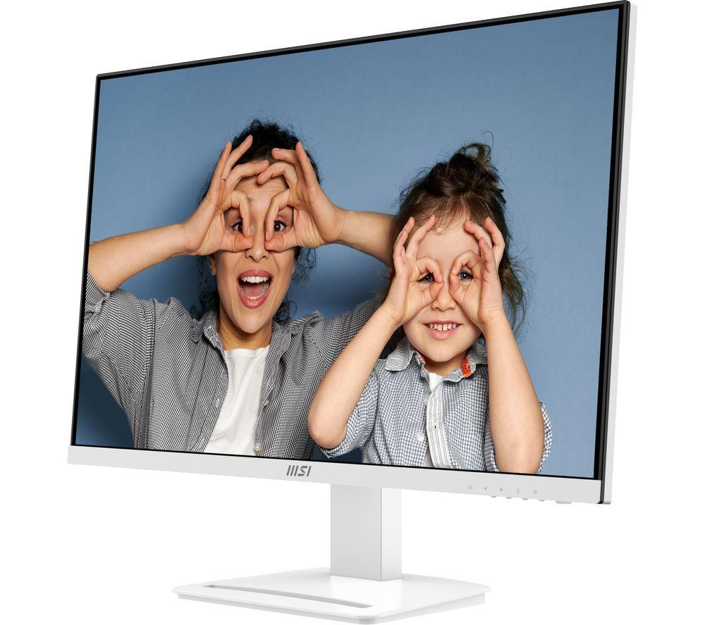 MSI PRO MP273QW E2 Quad HD 27" IPS LCD Monitor - White image number 2 of 8