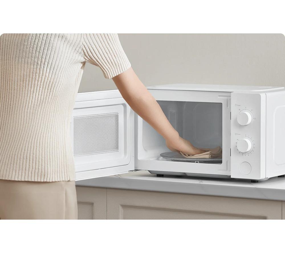XIAOMI BHR7986GB Solo Microwave - White image number 6 of 6