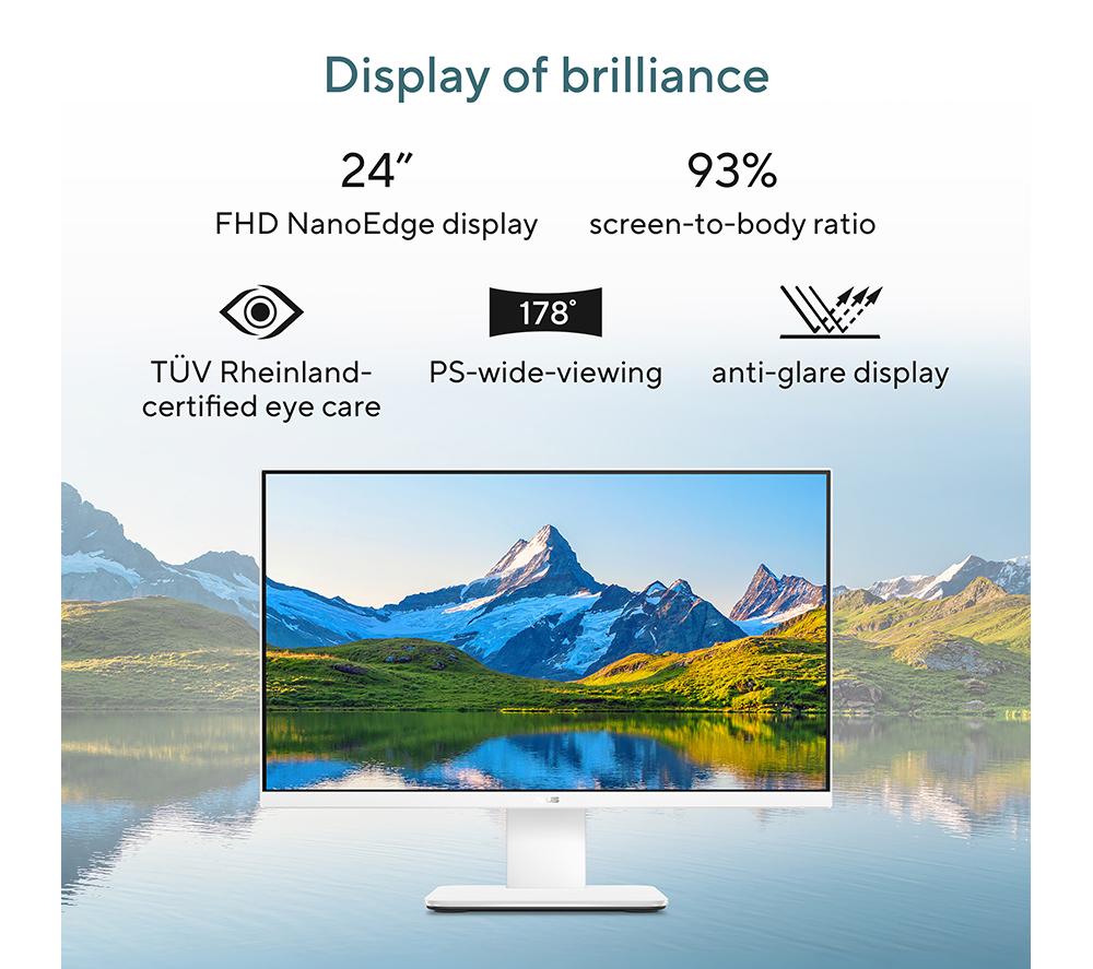 ASUS ExpertCenter V400 23.8" All-in-One PC - Intel&reg; Core&trade; i5, 512 GB SSD, White image number 11 of 17