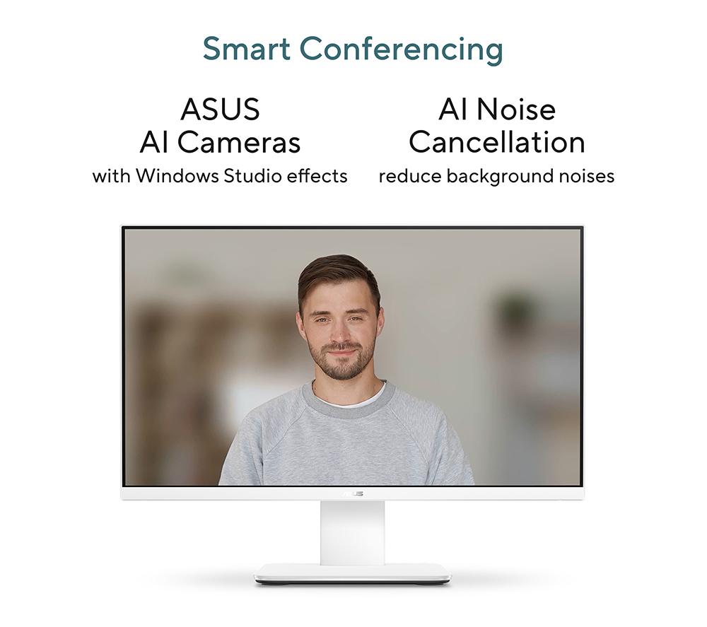 ASUS ExpertCenter V400 23.8" All-in-One PC - Intel&reg; Core&trade; i5, 512 GB SSD, White image number 15 of 17
