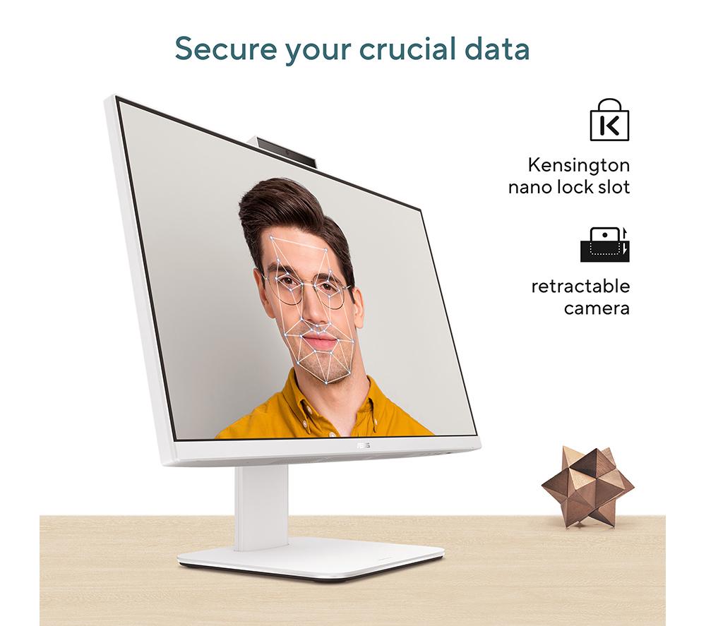 ASUS ExpertCenter V400 23.8" All-in-One PC - Intel&reg; Core&trade; i5, 512 GB SSD, White image number 16 of 17