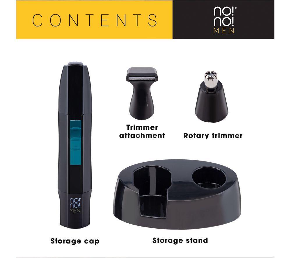 NO!NO! HT01 2-in-1 Hygiene Rotary Trimmer - Black image number 3 of 4