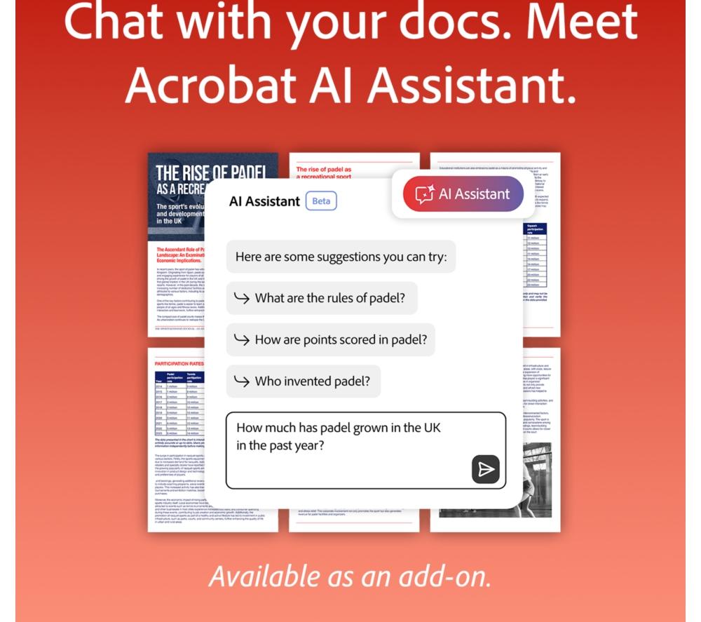 ADOBE Acrobat Pro - 1 year for 1 user (download) image number 2 of 7