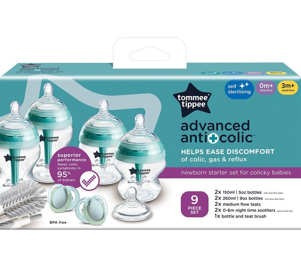 TOMMEE TIPPEE Advanced Anti-Colic Bottle Starter Kit for Newborns image number 2 of 2