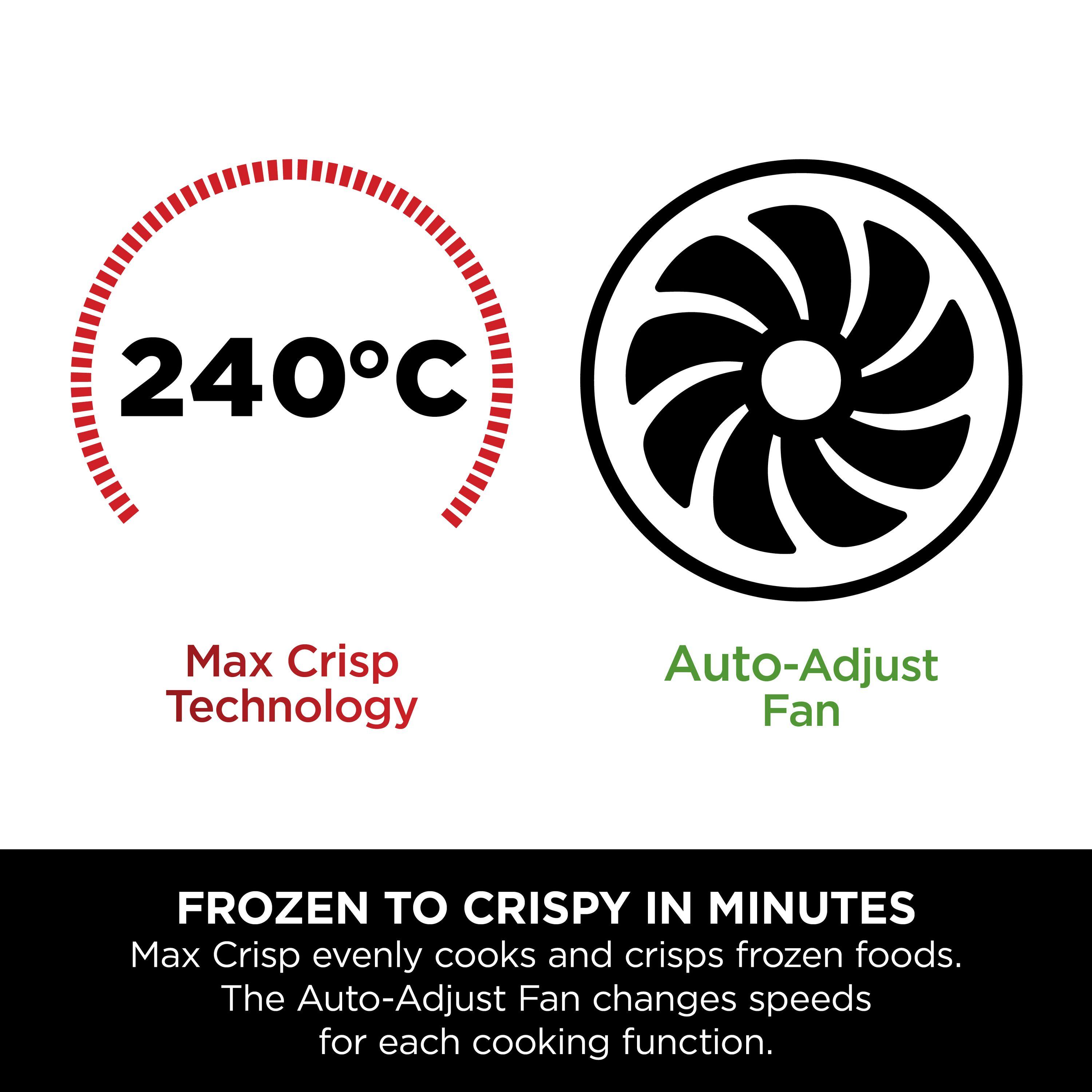 NINJA 6-in-1 Dual Zone DZ300UK Air Fryer - Gun Metal Grey image number 8 of 11