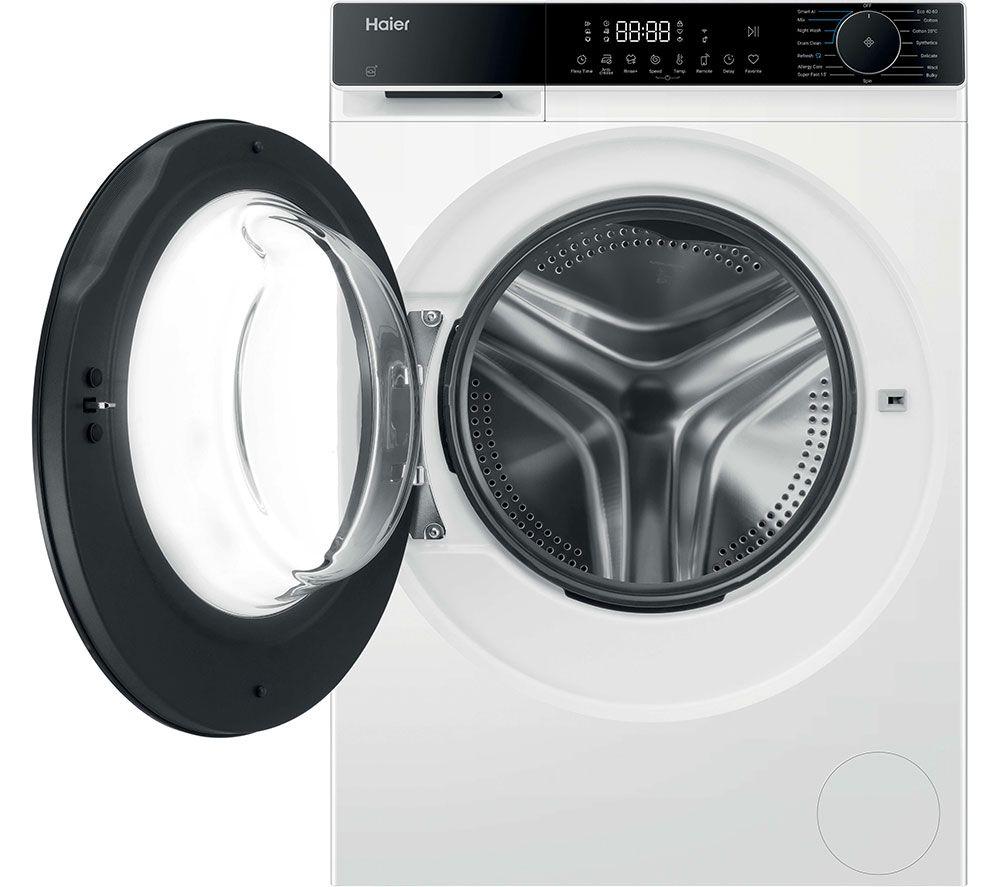HAIER X Series 5 HW100-B14357UUK WiFi-enabled 10 kg 1400 Spin Washing Machine - White image number 15 of 42