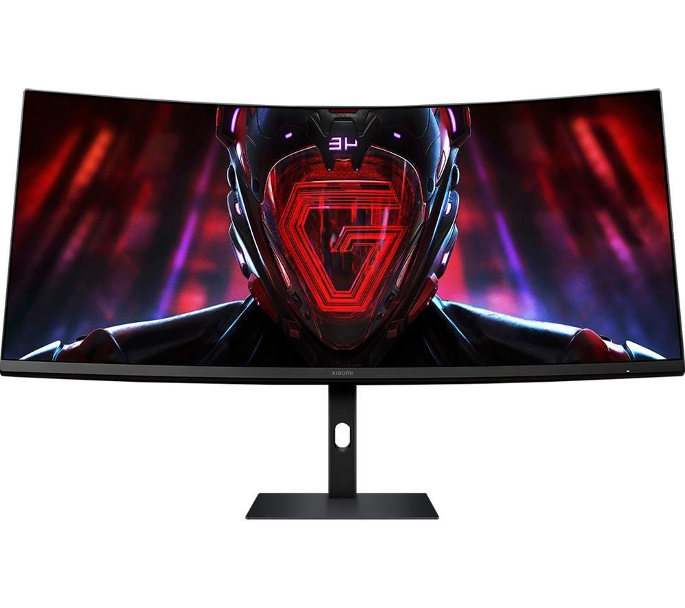 XIAOMI G34WQi Wide Quad HD 34" Curved LED Gaming Monitor - Black image number 9 of 9