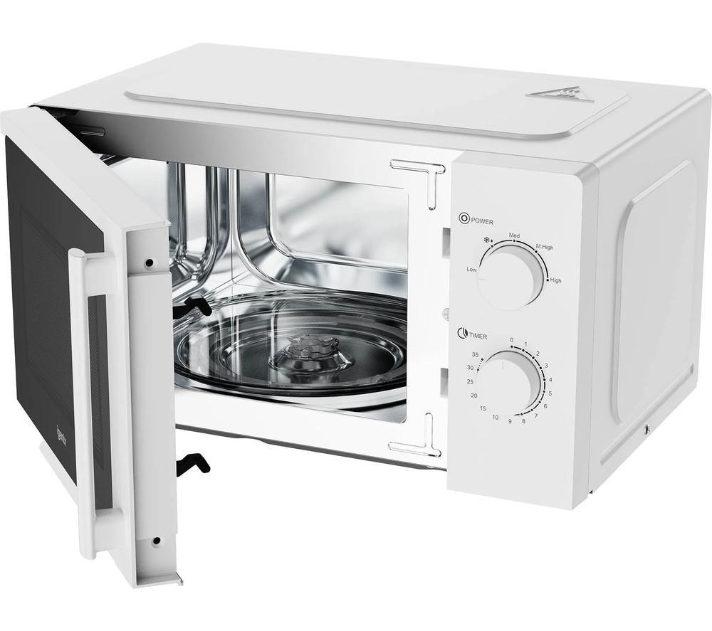 IGENIX IGMS0820MSSW Compact Solo Microwave - White image number 2 of 3