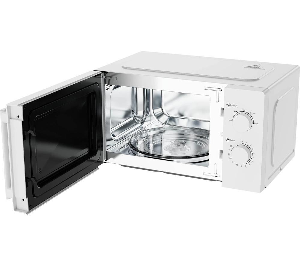 IGENIX IGMS0820MSSW Compact Solo Microwave - White image number 3 of 3