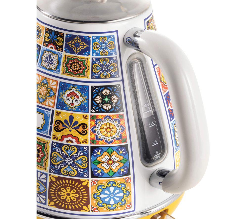 ARIETE Positano ARPK51 4-Slice Toaster & Kettle Bundle - Multicolour image number 3 of 6