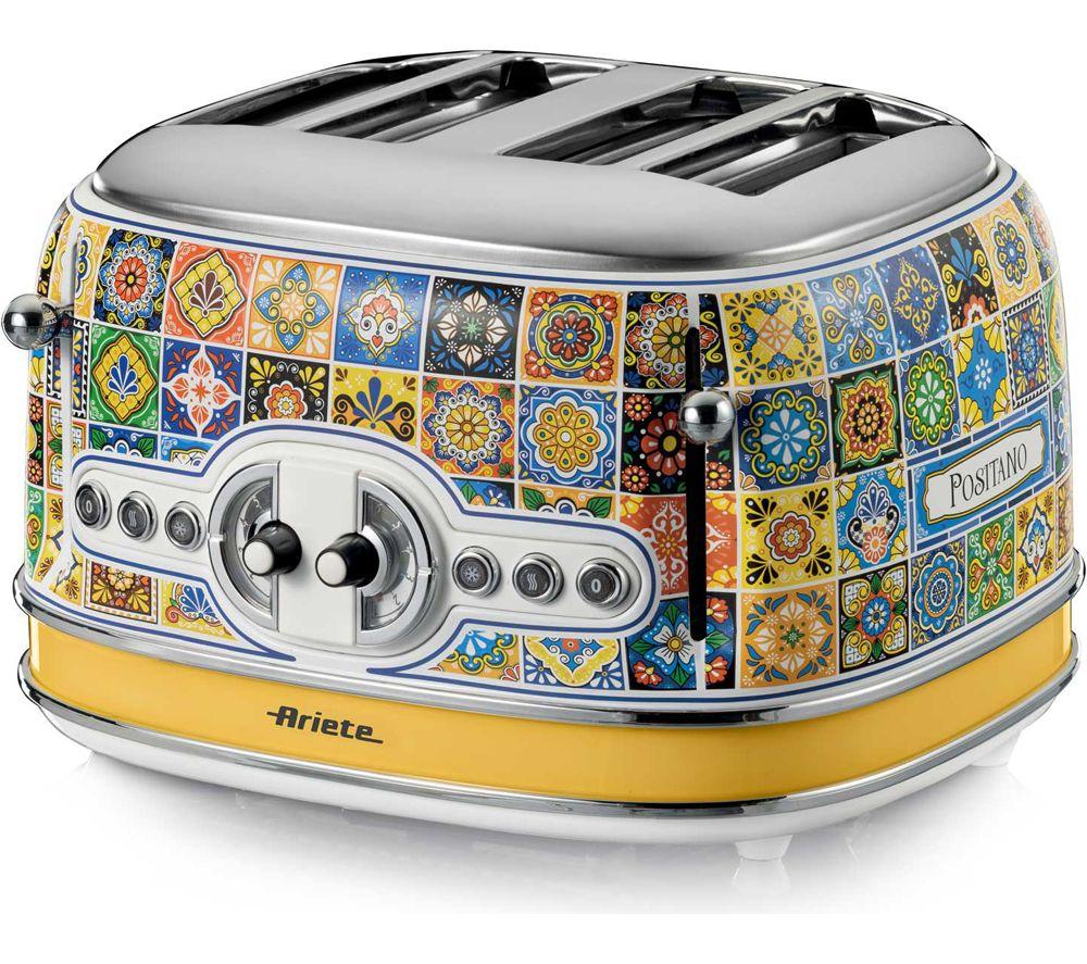 ARIETE Positano ARPK51 4-Slice Toaster & Kettle Bundle - Multicolour image number 6 of 6