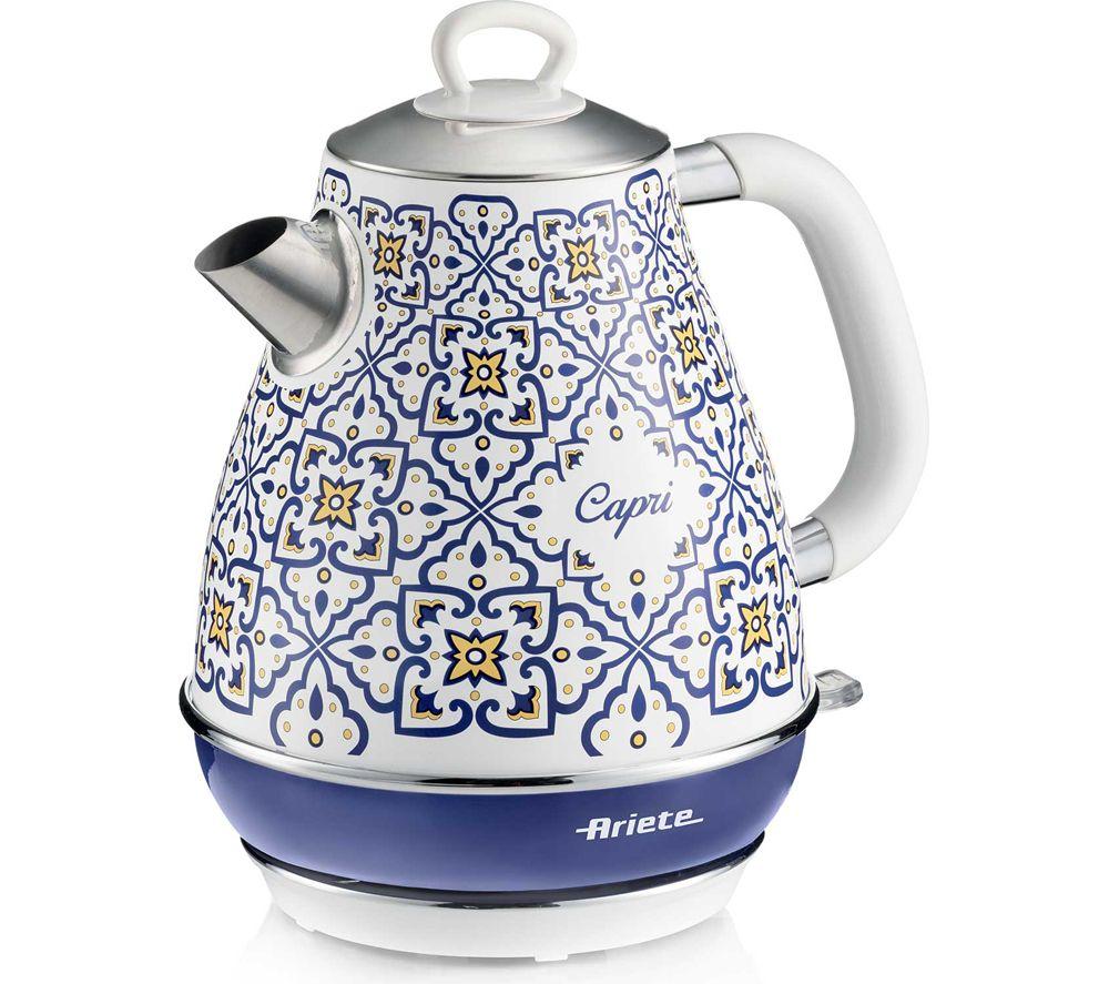 ARIETE Capri ARPK53 2-Slice Toaster & Kettle Bundle - Blue & White image number 5 of 6