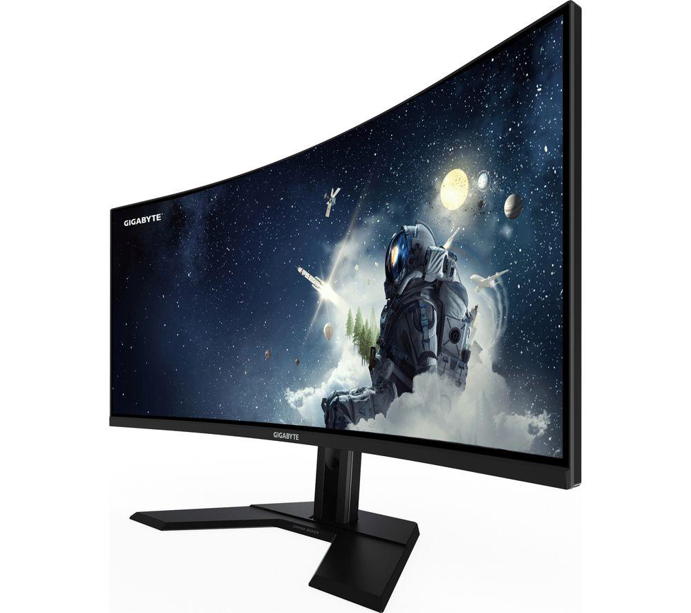 GIGABYTE G34WQCP Wide Quad HD 34" Curved LED Gaming Monitor - Black image number 2 of 6