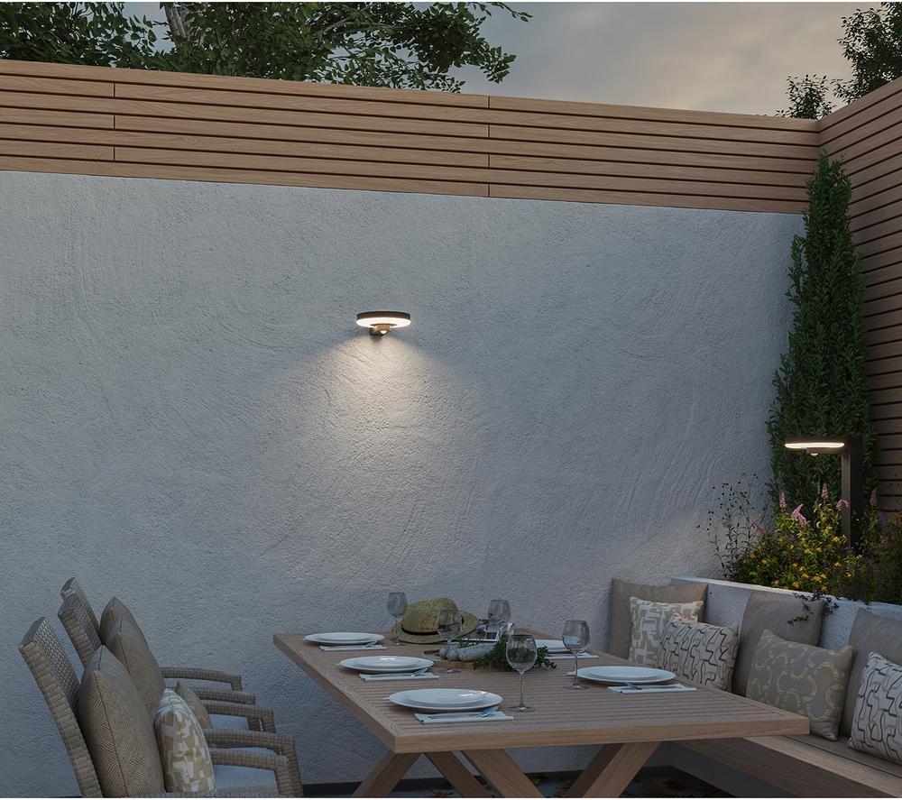 4LITE Arundel Solar Wall Light - Pack of 2 image number 2 of 4