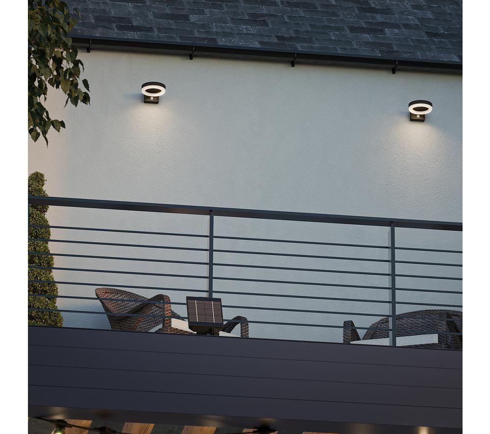 4LITE Antheia Solar Wall Light - Pack of 2 image number 2 of 6