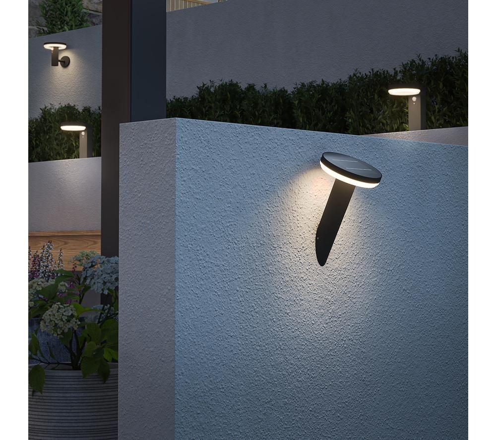 4LITE Antheia Solar Slanted Wall Light - Pack of 2 image number 2 of 5