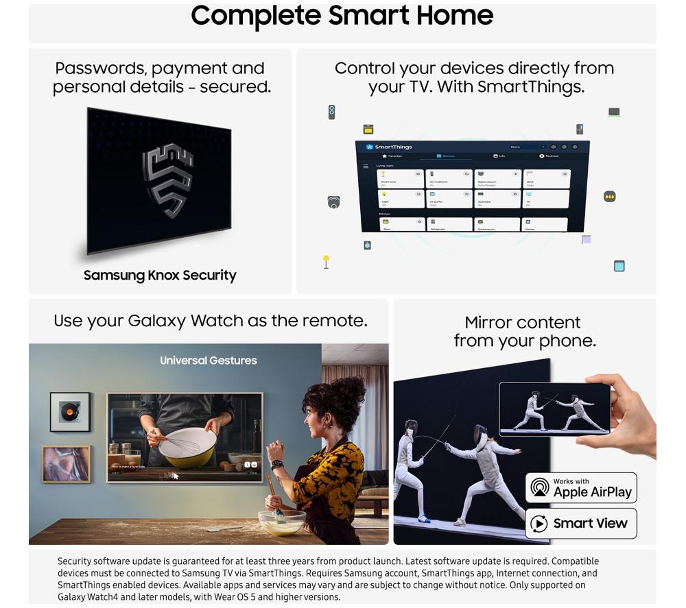 SAMSUNG The Frame (2025) 43" QLED 4K Art Mode Smart AI TV with Slim Fit Wall Mount - QE43LS03FA image number 12 of 14