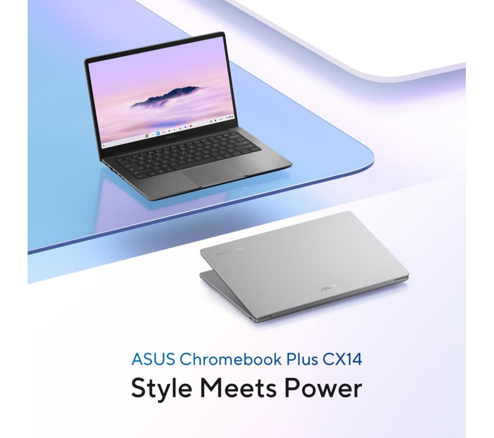 ASUS Chromebook Plus CX14 14"- Intel&reg; Core&trade; 3, 128 GB eMMC, Grey image number 10 of 17