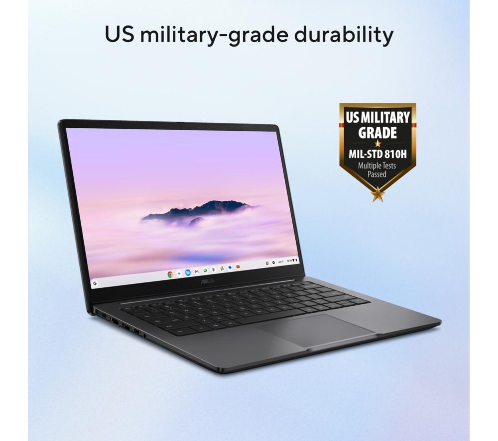 ASUS Chromebook Plus CX14 14"- Intel&reg; Core&trade; 3, 128 GB eMMC, Grey image number 15 of 17