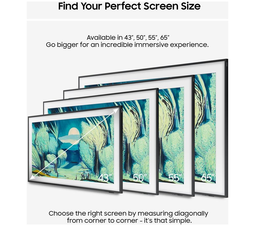 SAMSUNG The Frame (2025) 65" QLED 4K Art Mode Smart AI TV with Slim Fit Wall Mount - QE65LS03FA image number 9 of 14