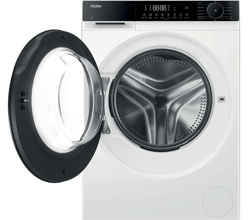 HAIER X Series 5 HW90-B14357TUUK WiFi-enabled 9 kg 1400 Spin Washing Machine - White image number 2 of 16